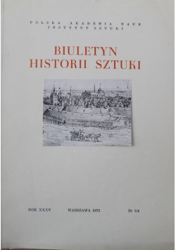 Biuletyn historii sztuki nr 3 / 4