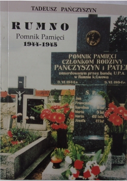 Rumno pomnik pamięci 1944-1945