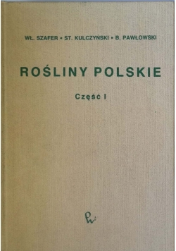 Rośliny Polskie, Część I