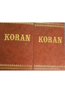 Koran 2 tomy, reprint z 1958r.