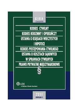Kodeks cywilny Kodeks rodzinny i opiekuńczy Ustawa o księgach wieczystych i hipotece