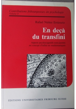 En deca du transfini