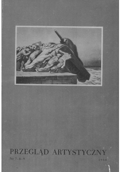 Przegląd artystyczny nr 7-8-9, 1950r.
