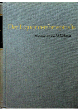 Der Liquor celebrospinalis