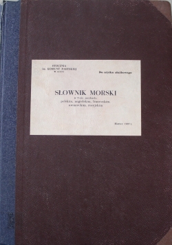 Słownik morski