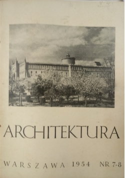 Architektura Warszawa Nr 7 - 8