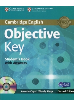 Objective Key A2 Student's Book with answers + CD,Nowa
