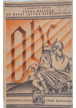 Druga książka do nauki języka niemieckiego 1931 r.