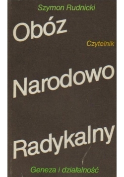 Obóz Narodowo Radykalny