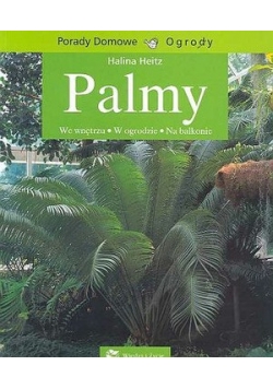 Palmy we wnętrzu w ogrodzie na balkonie