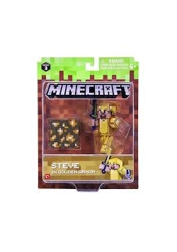 Minecraft, Steve in golden armor, nowe