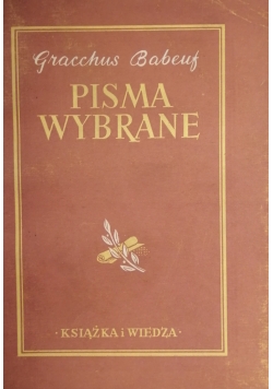 Pisma wybrane