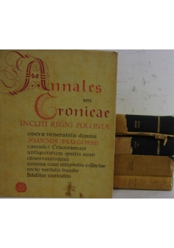 Annales seu Cronicae Incliti Regni Poloniae , 5 książek