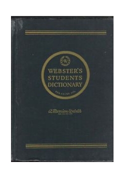 Webster's students dictionary
