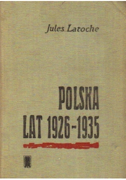 Polska lata 1926 - 1935