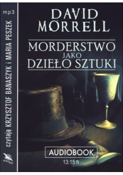 Morderstwo jako dzieło sztuki CD MP3