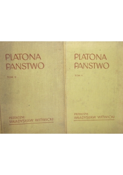 Platona Państwo. Zestaw 2 książek