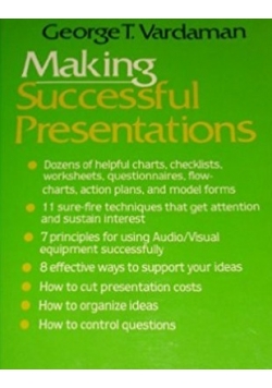 Making successful presentations