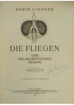 Die Fliegen der palaearktischen Region Larvaevorinae 311