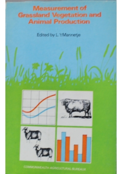 Measurement of Grassland Vegetation and Animal Production