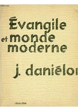 Evangile et monde moderne