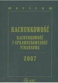Rachunkowość i Sprawozdawczość Finansowa
