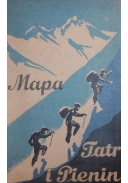 Mapa Tatr i Pienin