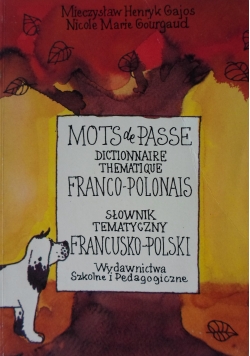Dictionnaire thematique Franco-Polonais słownik tematyczny francusko-polski