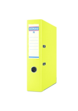 Segregator Donau Premium PP A4 75 żółty