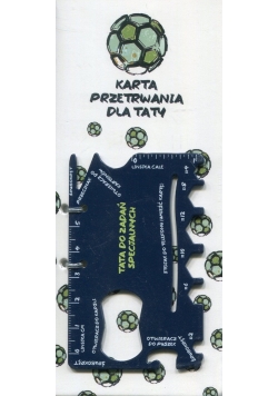 Karta survivalowa Tata do zadań specjalnych