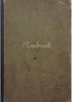 Rembrandt, 1912r