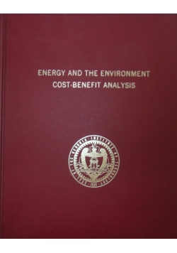 Energy and the environment cost -benefit analysis