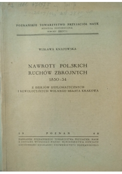 Nawroty polskich ruchów zbrojnych 1830 - 34, 1948 r.
