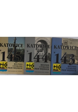 Katowice w..., 3 książki