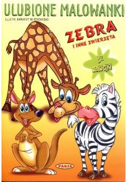 Zebra I Inne Zwierzęta Ulubione Malowanki