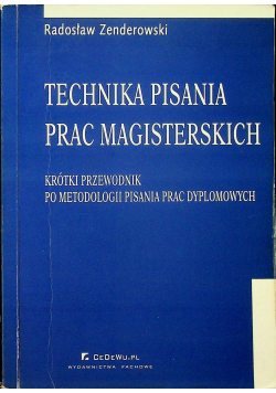 Technika Pisania Prac Magisterskich