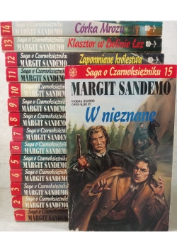 Saga o czarnoksiężniku, zestaw 15 książek