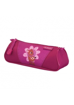 Piórnik kosmetyczka trójkątny Flexi Flower Fawn