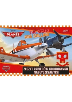 Zeszyt papierów kolorowych nabłyszczanych A5 Planes 10 kartek