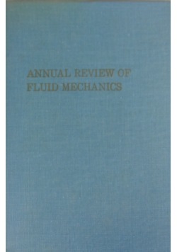 Annual Review of Fluid Mechanics ,Volume 6