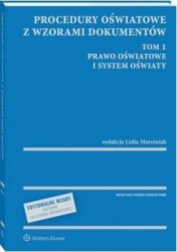 Meritum. Procedury oświatowe z wzorami dok. T.1