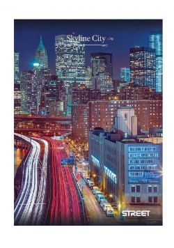 Papier kolorowy A4/20K Skyline City STREET