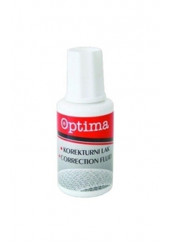 Korektor w płynie 20g (10szt) OPTIMA