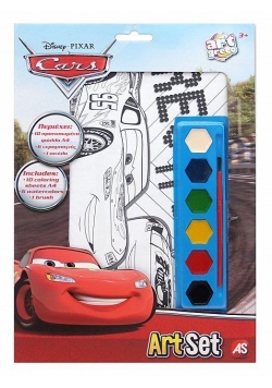 Plakaty z farbkami Cars