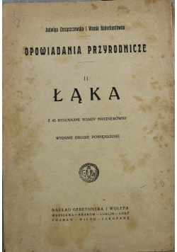 Opowiadania przyrodnicze Łąka 1922 r.
