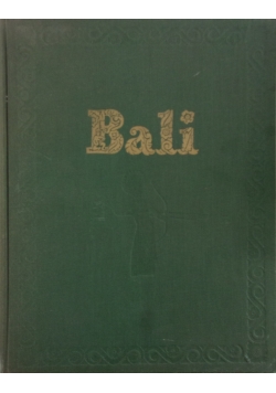 Bali atlas Kebudayaan, ok 1950 r.