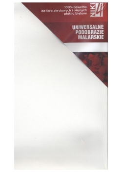 Uniwersalne podobrazie malarskie 20x50