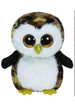 Beanie Boos Owliver - Czarno-brązowa Sowa 24cm