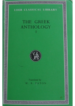 The Greek Anthology I