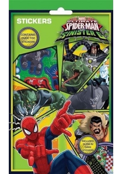Spiderman. Naklejki papierowe 700 szt.